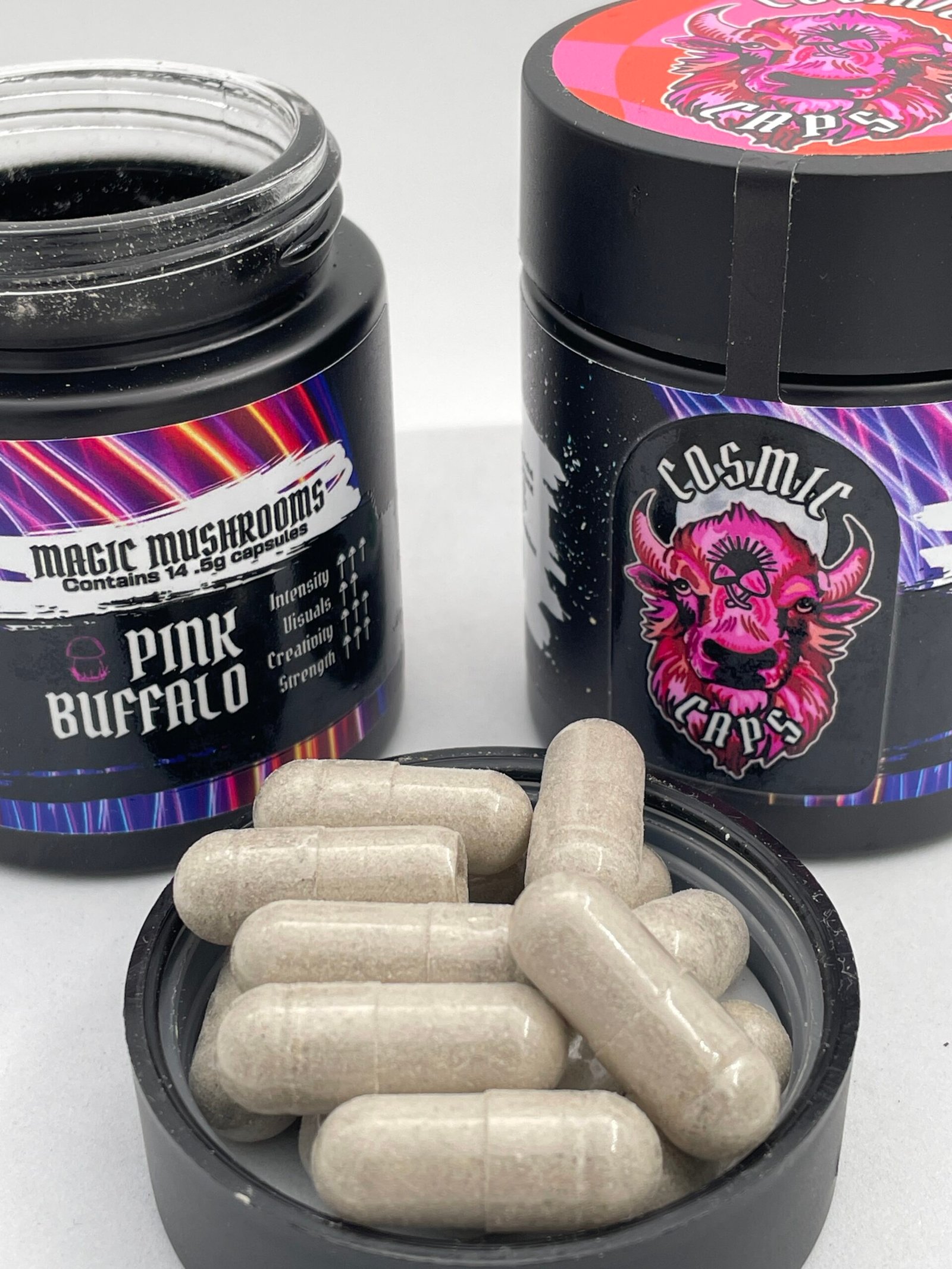 IMG_2292-scaled-1.jpg Cosmic Caps Shroom Capsules – Pink Buffalo - Image 1